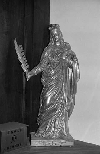 statue © Liliane Hamelin / Région Bourgogne-Franche-Comté, Inventaire du patrimoine - 1969