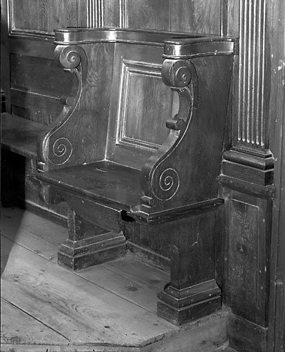 Stalle. © Yves Sancey / Région Bourgogne-Franche-Comté, Inventaire du patrimoine - 1973