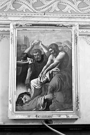 La Lapidation de saint Etienne. © Yves Sancey / Région Bourgogne-Franche-Comté, Inventaire du patrimoine - 1973