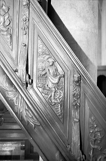 Scène de semailles. © Yves Sancey / Région Bourgogne-Franche-Comté, Inventaire du patrimoine - 1973