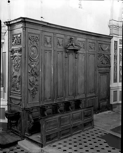 Vue d'ensemble de la partie nord, de trois quarts. © Yves Sancey / Région Bourgogne-Franche-Comté, Inventaire du patrimoine - 1973