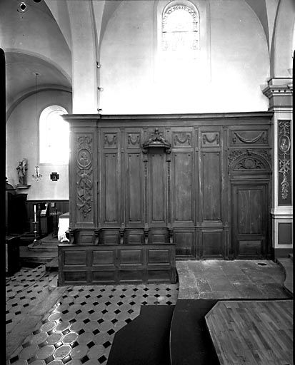 Vue d'ensemble de la partie nord, de face. © Yves Sancey / Région Bourgogne-Franche-Comté, Inventaire du patrimoine - 1973