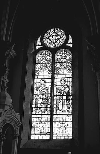 Saint Pierre et saint Paul. © Yves Sancey / Région Bourgogne-Franche-Comté, Inventaire du patrimoine - 1974
