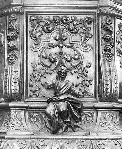 Le Christ. © Yves Sancey / Région Bourgogne-Franche-Comté, Inventaire du patrimoine - 1974