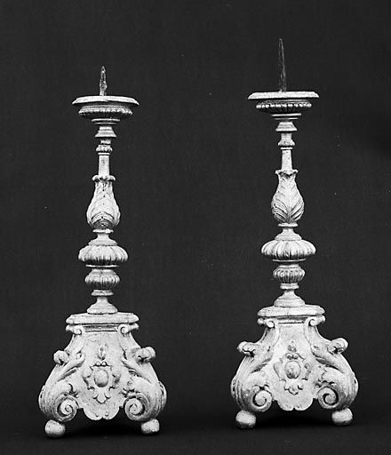 Vue générale des chandeliers. © Yves Sancey / Région Bourgogne-Franche-Comté, Inventaire du patrimoine - 1974