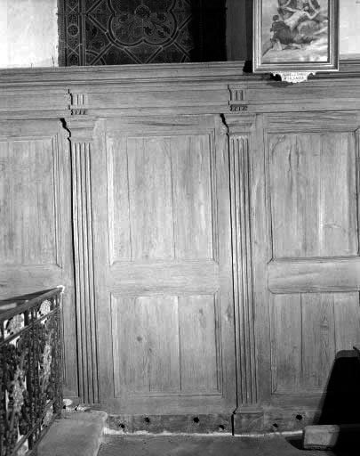 Détail : boiseries du choeur. © Yves Sancey / Région Bourgogne-Franche-Comté, Inventaire du patrimoine - 1974 Détail : boiseries du choeur. © Yves Sancey / Région Bourgogne-Franche-Comté, Inventaire du patrimoine - 1974