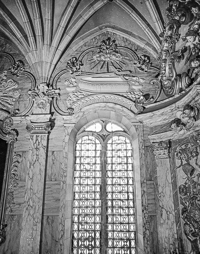 Mur gauche, deuxième travée. © Yves Sancey / Région Bourgogne-Franche-Comté, Inventaire du patrimoine - 1974