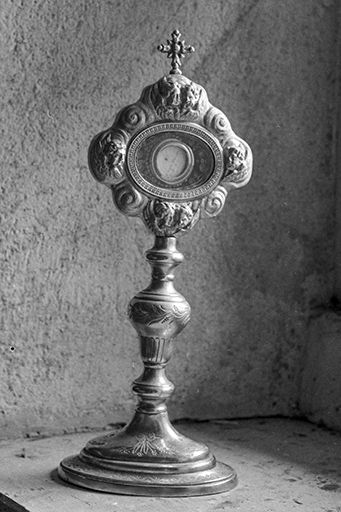 Reliquaire de la Vraie Croix : vue d'ensemble. © Guy Forestier / Région Bourgogne-Franche-Comté, Inventaire du patrimoine - 1974