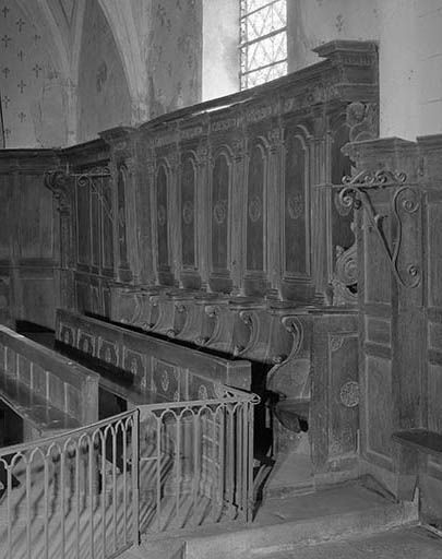 Partie droite. © Yves Sancey / Région Bourgogne-Franche-Comté, Inventaire du patrimoine - 1974