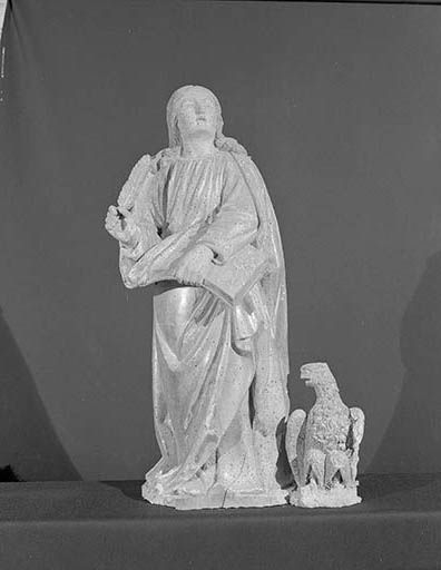 Saint Jean : face. © Yves Sancey / Région Bourgogne-Franche-Comté, Inventaire du patrimoine - 1974