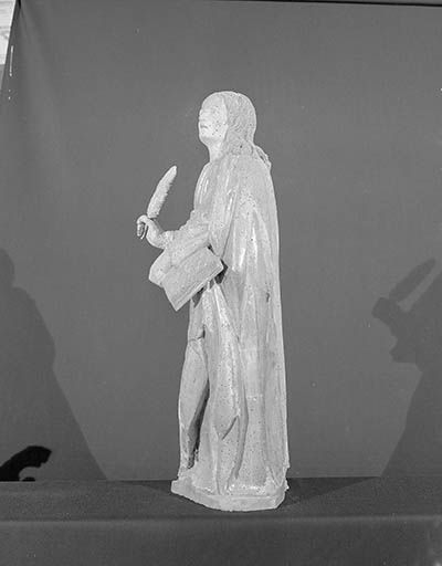 Saint Jean : trois quarts gauche. © Yves Sancey / Région Bourgogne-Franche-Comté, Inventaire du patrimoine - 1974