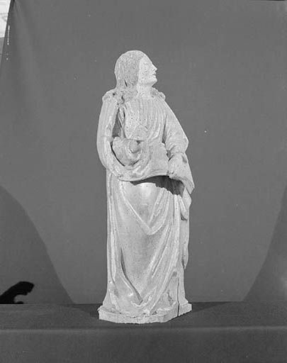 Saint Jean : trois quarts droit © Yves Sancey / Région Bourgogne-Franche-Comté, Inventaire du patrimoine - 1974