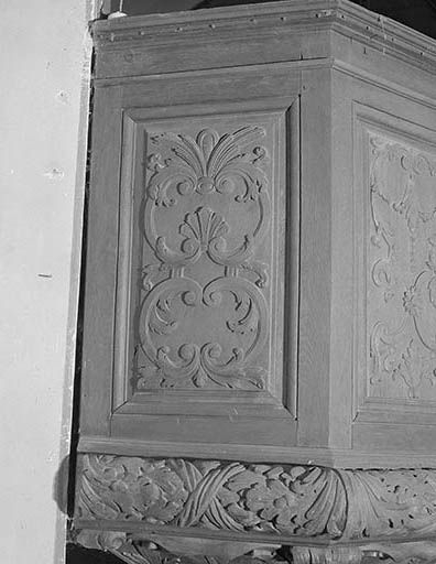 Cuve : premier panneau. © Yves Sancey / Région Bourgogne-Franche-Comté, Inventaire du patrimoine - 1974