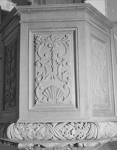 Cuve : troisième panneau. © Yves Sancey / Région Bourgogne-Franche-Comté, Inventaire du patrimoine - 1974