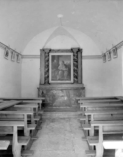 Intérieur : vue de la nef. © Yves Sancey / Région Bourgogne-Franche-Comté, Inventaire du patrimoine - 1975