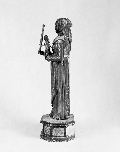 Vue de profil gauche. © Yves Sancey / Région Bourgogne-Franche-Comté, Inventaire du patrimoine - 1975