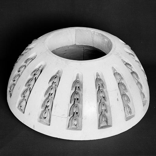 Fragment : dôme de tabernacle. © Yves Sancey / Région Bourgogne-Franche-Comté, Inventaire du patrimoine - 1975