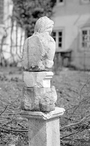 Saint Jean vu de dos. © Yves Sancey / Région Bourgogne-Franche-Comté, Inventaire du patrimoine - 1975