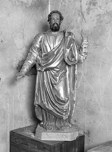 Une statue. © Yves Sancey / Région Bourgogne-Franche-Comté, Inventaire du patrimoine - 1975