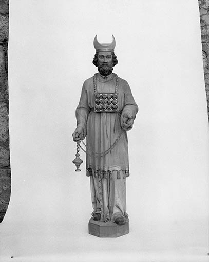 Statue : ? © Yves Sancey / Région Bourgogne-Franche-Comté, Inventaire du patrimoine - 1975