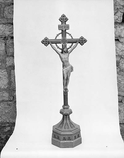 Croix d'autel © Yves Sancey / Région Bourgogne-Franche-Comté, Inventaire du patrimoine - 1975
