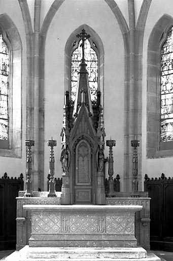 Vue d'ensemble. © Yves Sancey / Région Bourgogne-Franche-Comté, Inventaire du patrimoine - 1975