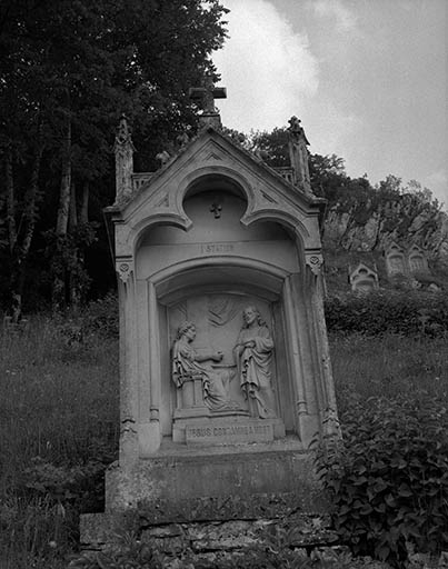 Première station. © Yves Sancey / Région Bourgogne-Franche-Comté, Inventaire du patrimoine - 1975