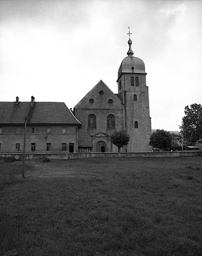 Vue antérieure. © Yves Sancey / Région Bourgogne-Franche-Comté, Inventaire du patrimoine - 1975