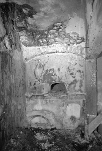 Intérieur : four. © Gilbert Poinsot / Région Bourgogne-Franche-Comté, Inventaire du patrimoine - 1975