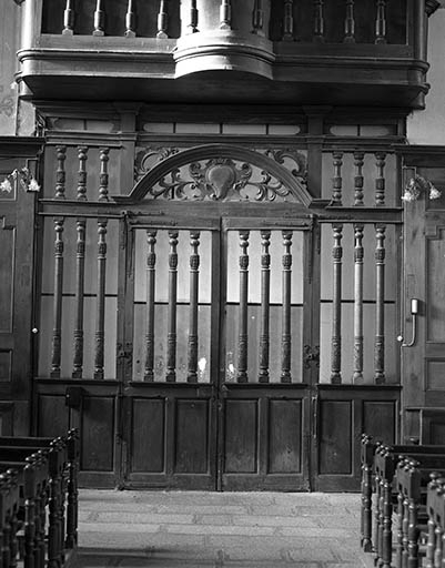 Porte intérieure. © Yves Sancey / Région Bourgogne-Franche-Comté, Inventaire du patrimoine - 1975