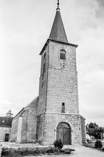 Façade antérieure. © Guy Forestier / Région Bourgogne-Franche-Comté, Inventaire du patrimoine - 1975