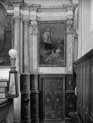 Détail : aile droite © Yves Sancey / Région Bourgogne-Franche-Comté, Inventaire du patrimoine - 1975