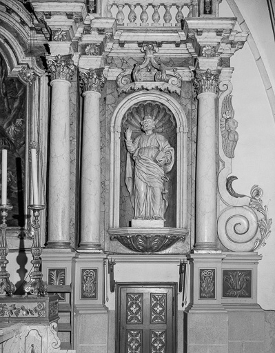 Saint Paul vu de face. © Yves Sancey / Région Bourgogne-Franche-Comté, Inventaire du patrimoine - 1975