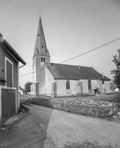 Face latérale sud. © Yves Sancey / Région Bourgogne-Franche-Comté, Inventaire du patrimoine - 1975