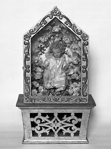 Vue du coffret ouvert. © Yves Sancey / Région Bourgogne-Franche-Comté, Inventaire du patrimoine - 1975