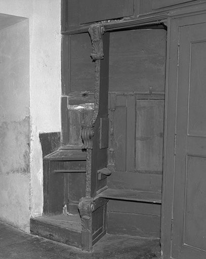 Confessionnal. © Yves Sancey / Région Bourgogne-Franche-Comté, Inventaire du patrimoine - 1975