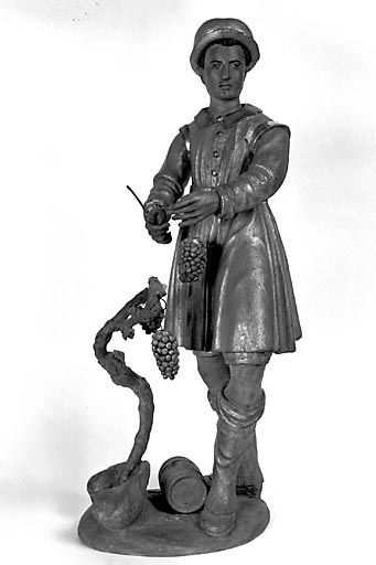 Vue de face. © Bernard Lardière / Région Bourgogne-Franche-Comté, Inventaire du patrimoine - 1976