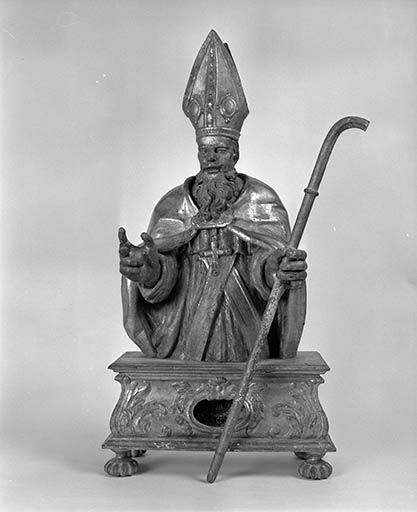 Saint Evêque. © Yves Sancey / Région Bourgogne-Franche-Comté, Inventaire du patrimoine - 1976