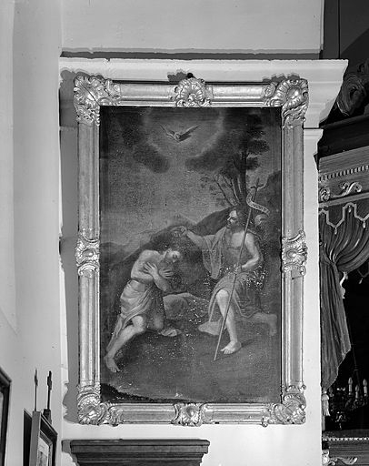 Baptême du Christ. © Dominique Humbert / Région Bourgogne-Franche-Comté, Inventaire du patrimoine - 1976