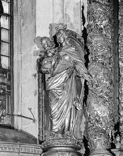 Vierge à l'Enfant. © Yves Sancey / Région Bourgogne-Franche-Comté, Inventaire du patrimoine - 1976