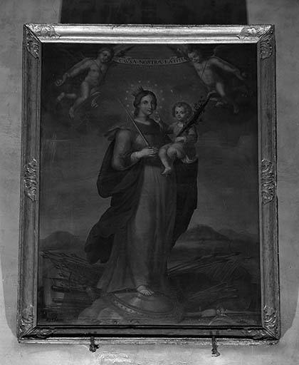 Vierge à l'Enfant. © Yves Sancey / Région Bourgogne-Franche-Comté, Inventaire du patrimoine - 1976