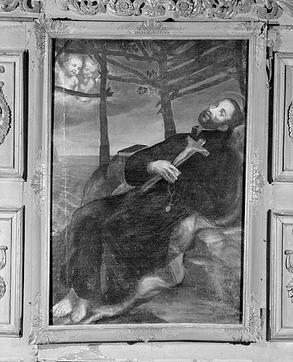 Mort de saint François-Xavier. © Yves Sancey / Région Bourgogne-Franche-Comté, Inventaire du patrimoine - 1976
