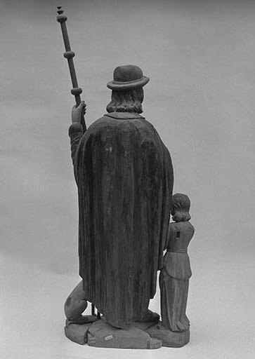 Vue du revers. © Yves Sancey / Région Bourgogne-Franche-Comté, Inventaire du patrimoine - 1976