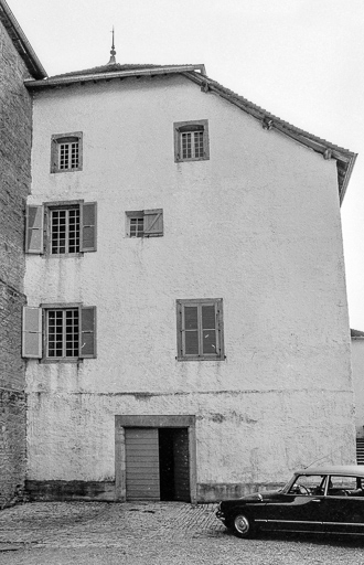 Face ouest. © Bernard Pontefract / Région Bourgogne-Franche-Comté, Inventaire du patrimoine - 1976