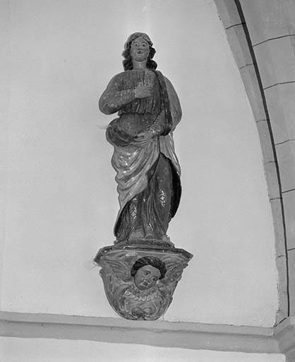 Saint Jean. © Yves Sancey / Région Bourgogne-Franche-Comté, Inventaire du patrimoine - 1976