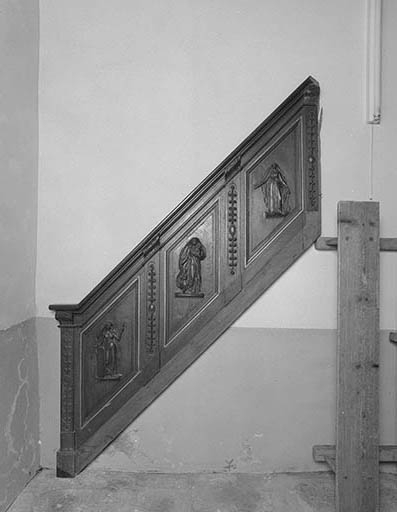 La rampe. © Yves Sancey / Région Bourgogne-Franche-Comté, Inventaire du patrimoine - 1976