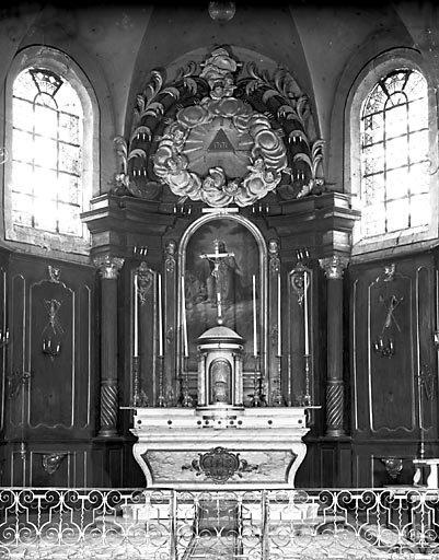 Vue générale. © Yves Sancey / Région Bourgogne-Franche-Comté, Inventaire du patrimoine - 1976