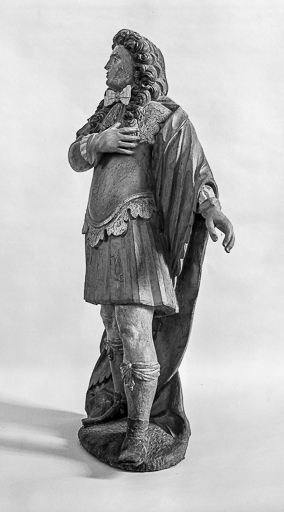 Vue de profil gauche. © Yves Sancey / Région Bourgogne-Franche-Comté, Inventaire du patrimoine - 1976