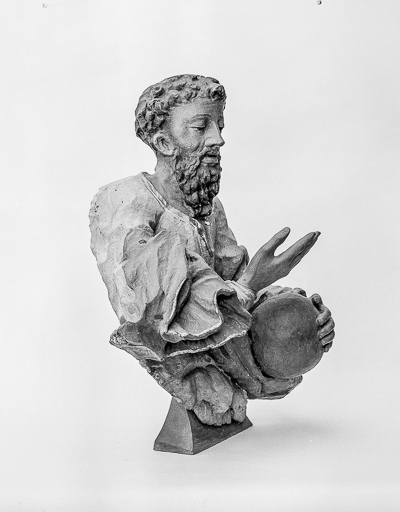 Vue de trois quarts droit. © Bernard Lardière / Région Bourgogne-Franche-Comté, Inventaire du patrimoine - 1976