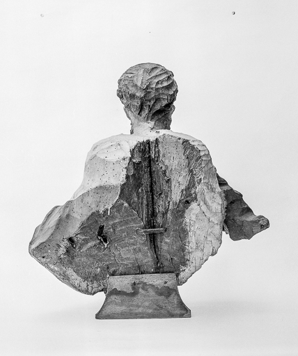 Vue de dos. © Bernard Lardière / Région Bourgogne-Franche-Comté, Inventaire du patrimoine - 1976